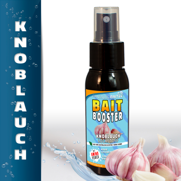 Knoblauch Lockstoff Spray Angeln Köder Aroma Bait Booster 60ml effizientes Lockmittel